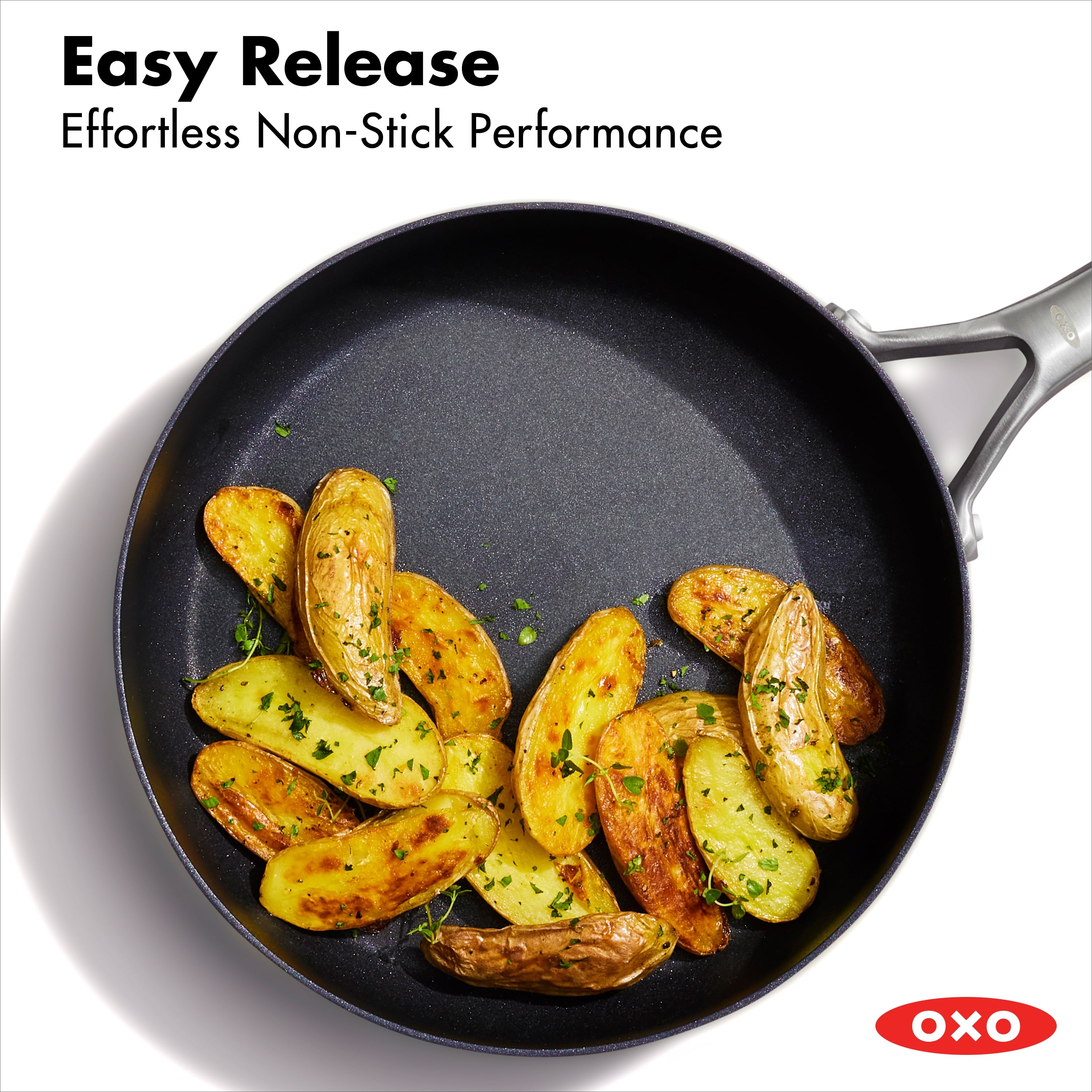 Ceramic Professional Non-Stick 3-Quart Sauté Pan with Lid
