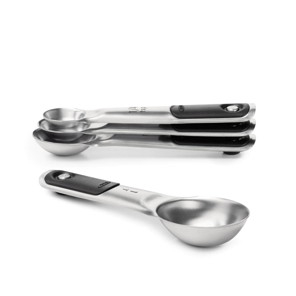 Stainless Steel Measuring Cups and Spoons Set