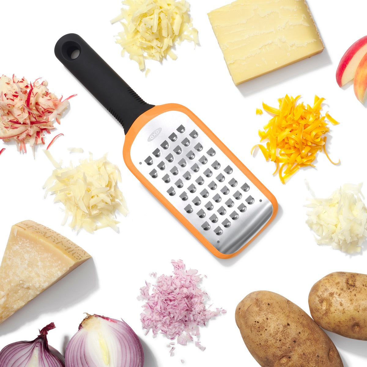Etched Coarse Grater