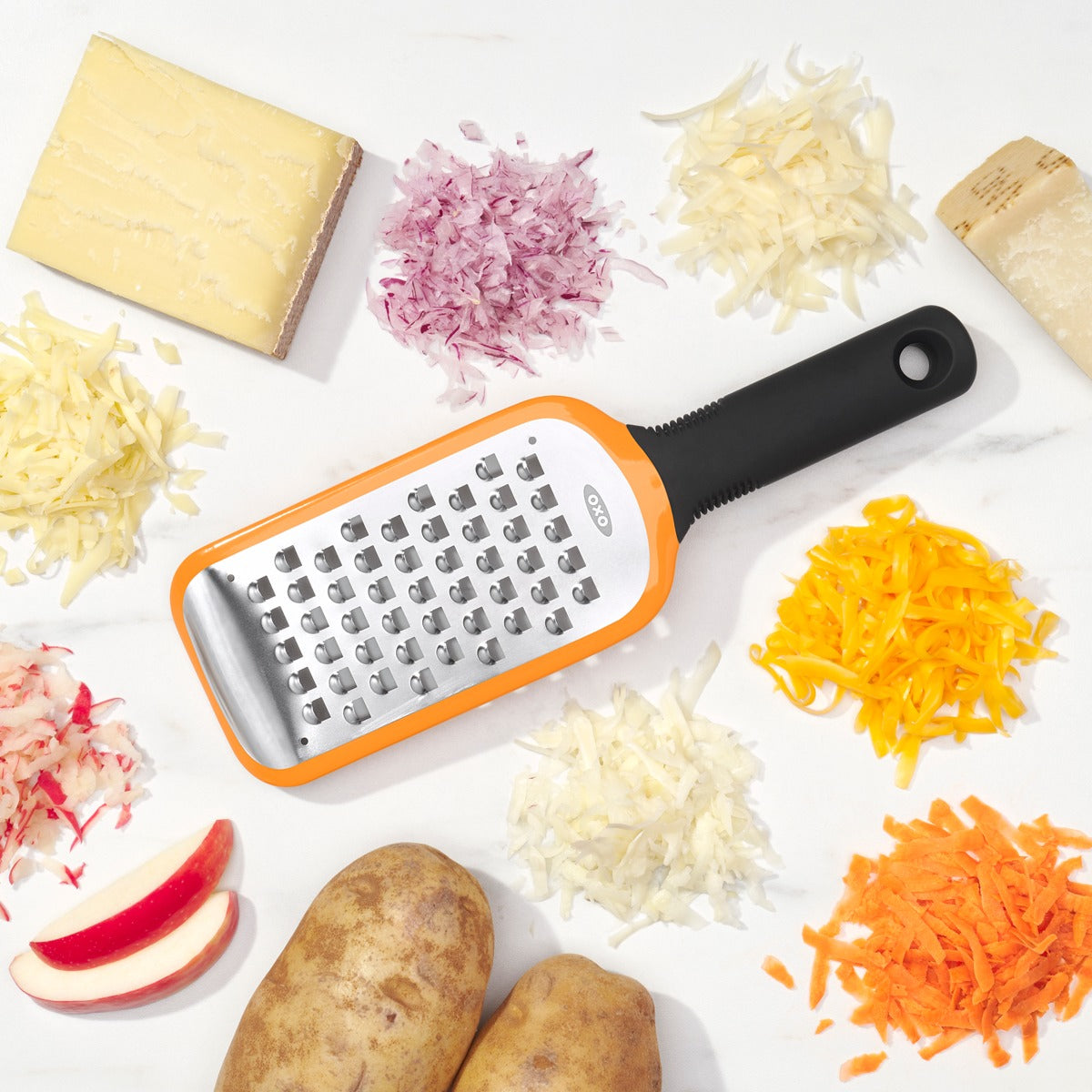 Etched Coarse Grater