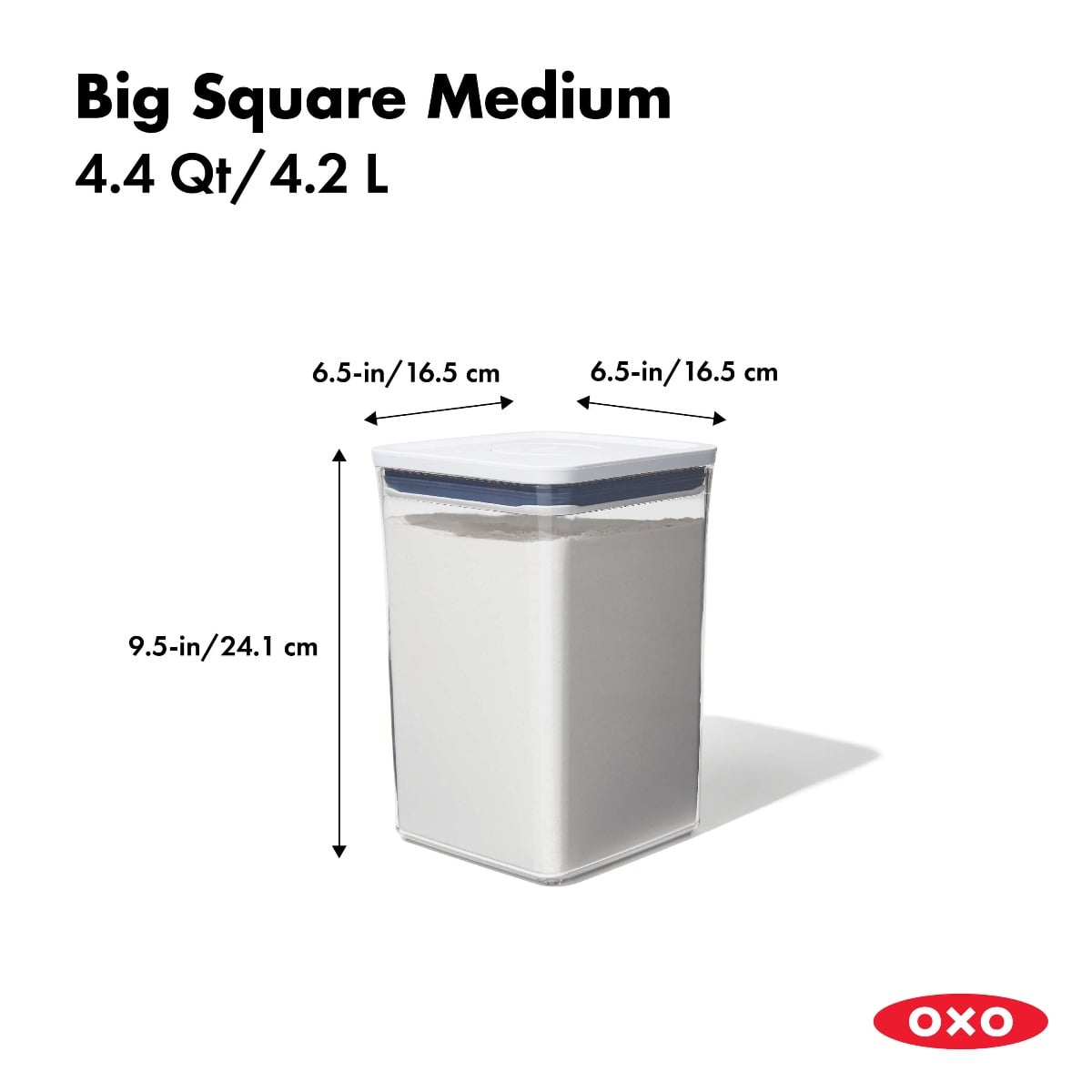 POP Container - Big Square Medium (4.4 Qt.)