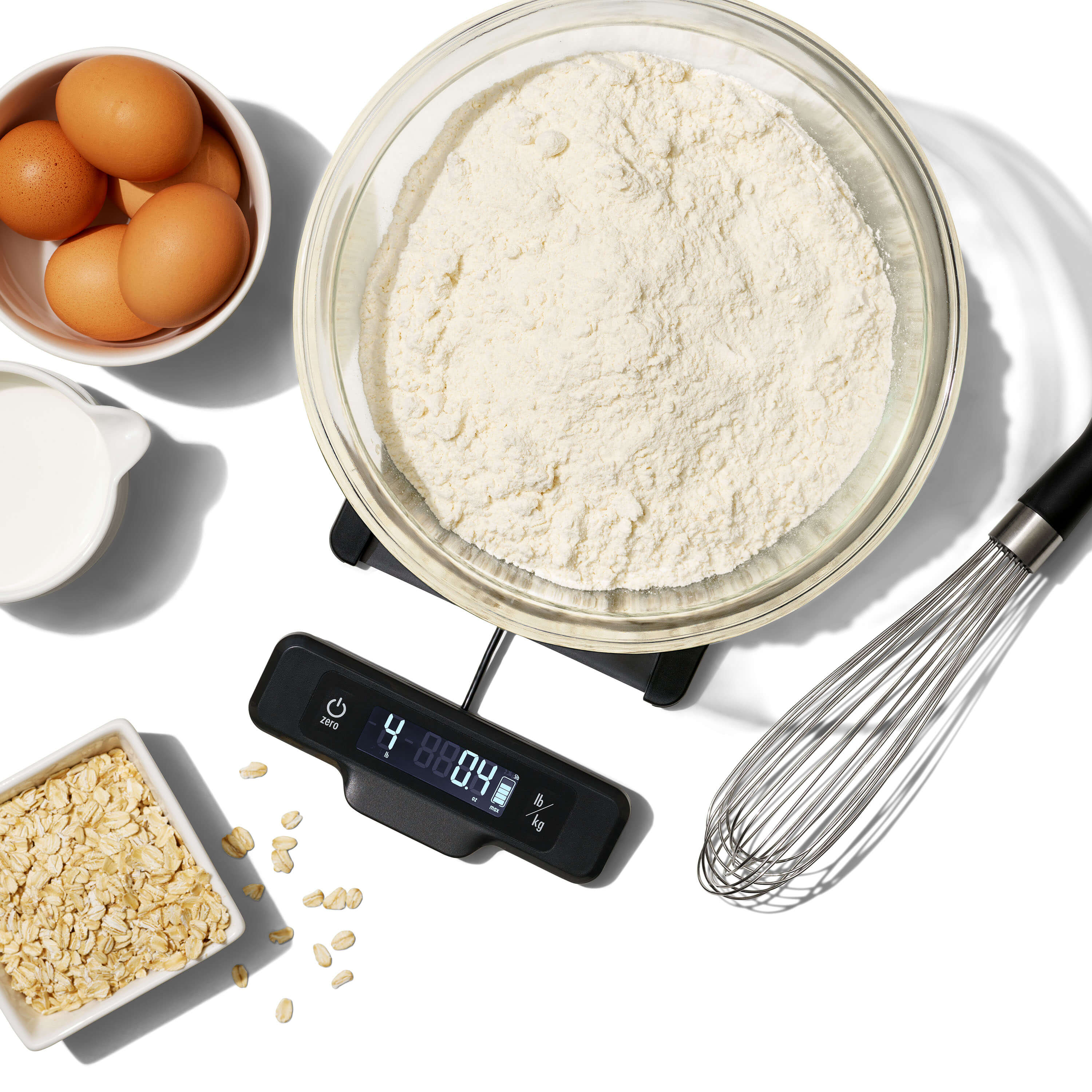 5 lb Food Scale with Pull-Out Display