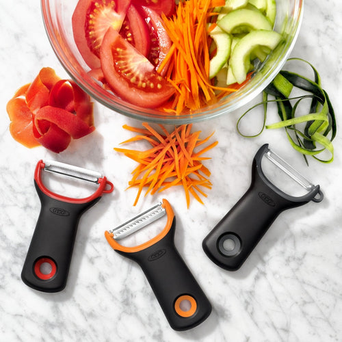 3-Piece Prep Peeler Set, Assorted Blades