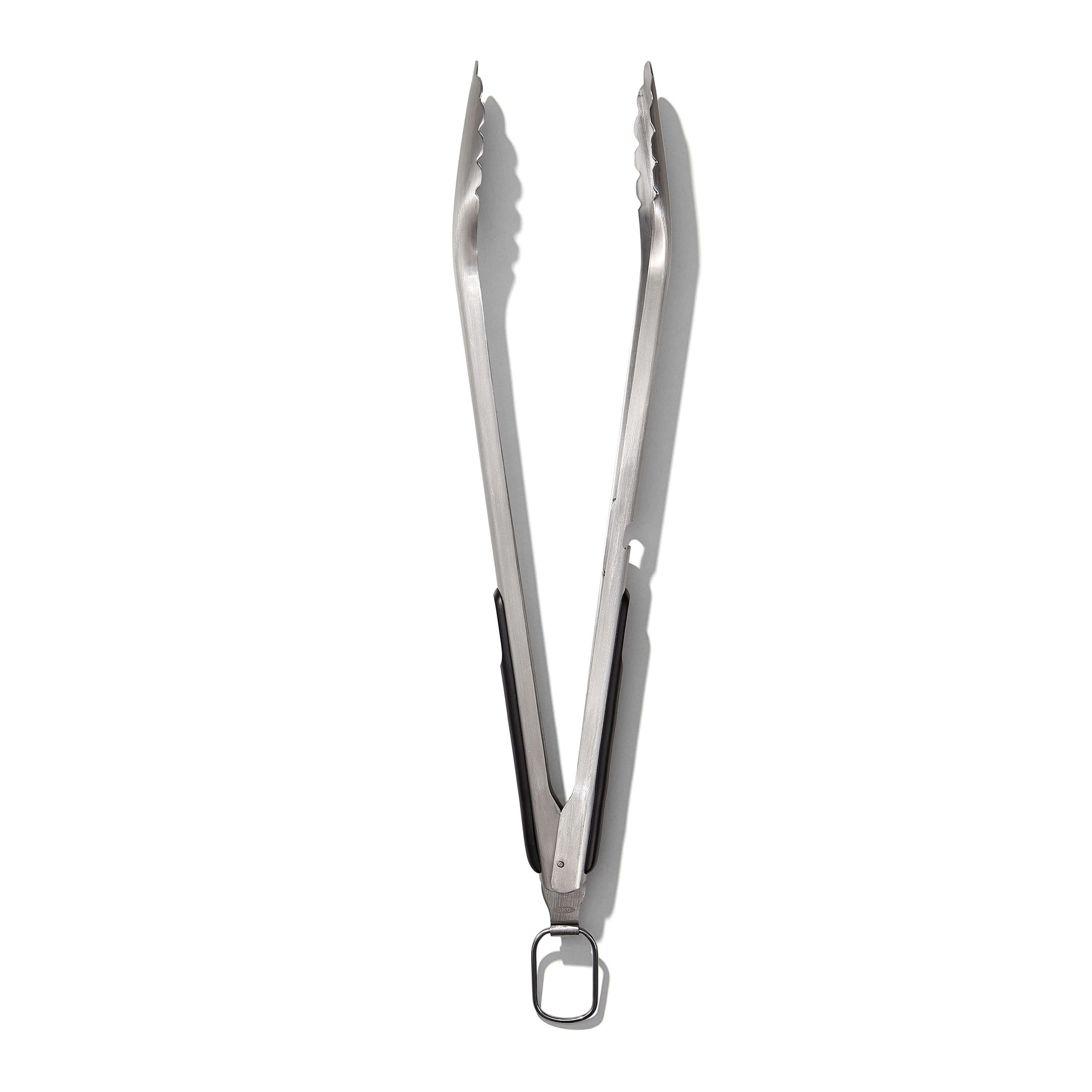 Grilling Tongs with Built-In Bottle Opener