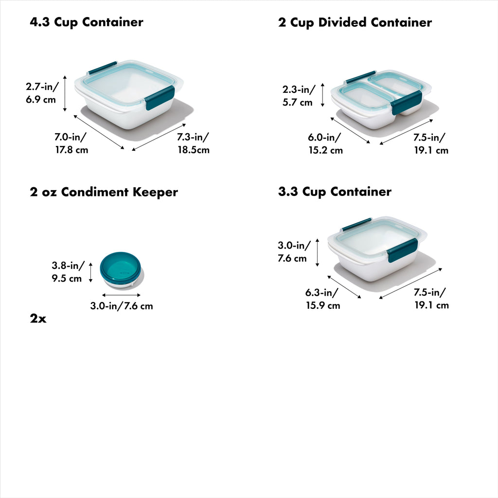 Prep & Go 10-Piece Container Set