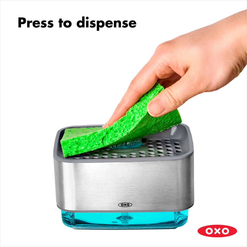 Soap Dispensing Sponge Holder