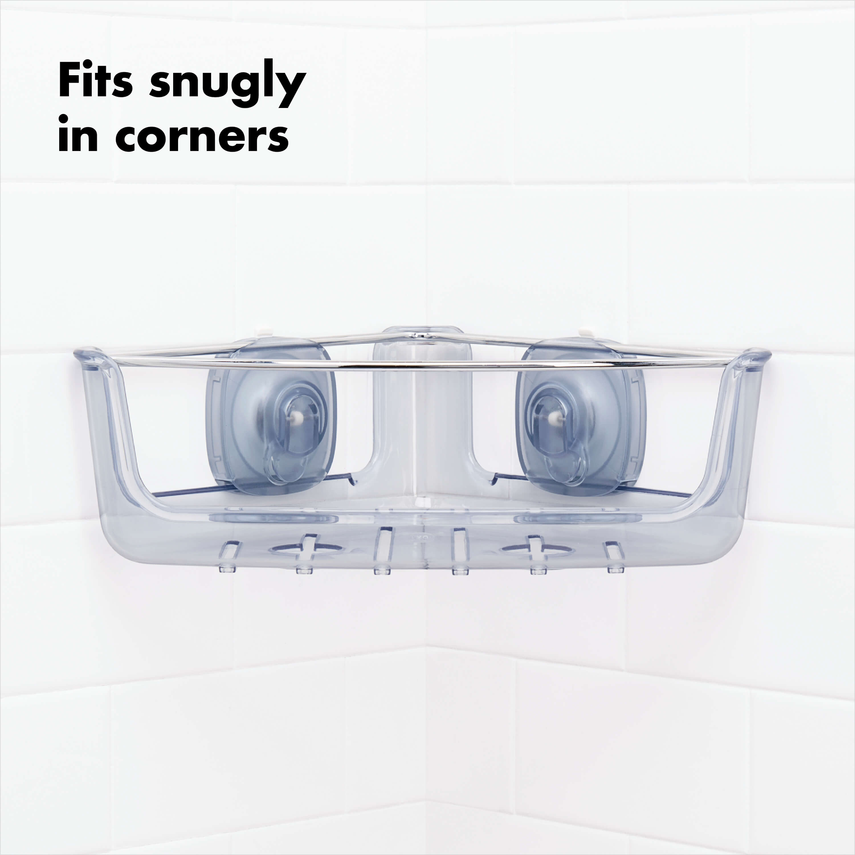 StrongHold™ Suction Corner Basket