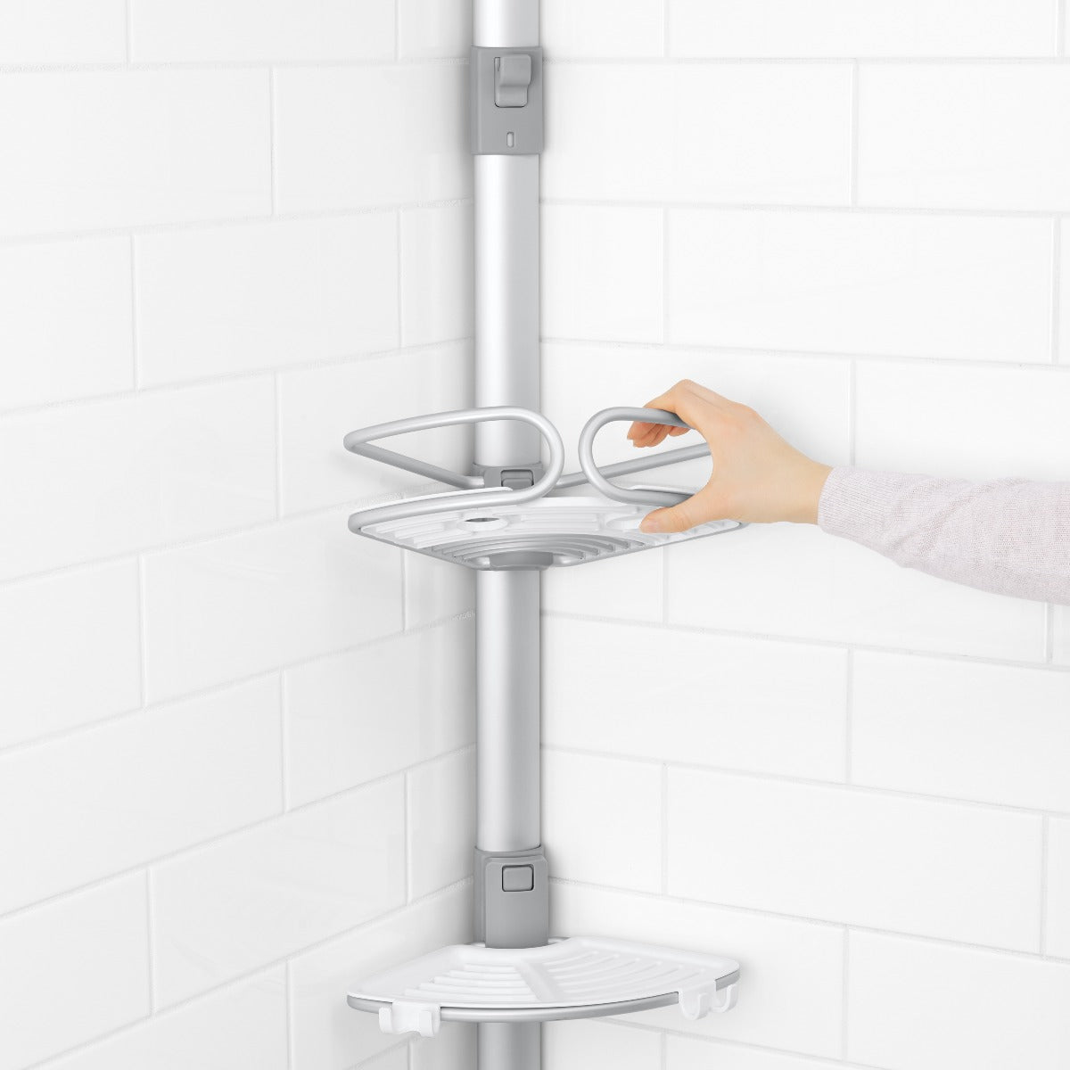 Quick-Extend Aluminum Pole Caddy