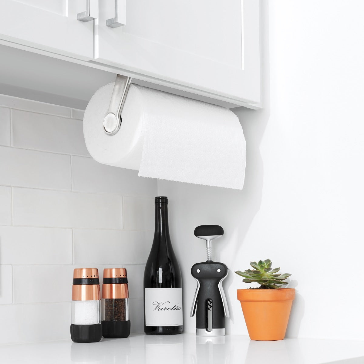 Steady Mounted Paper Towel Holder