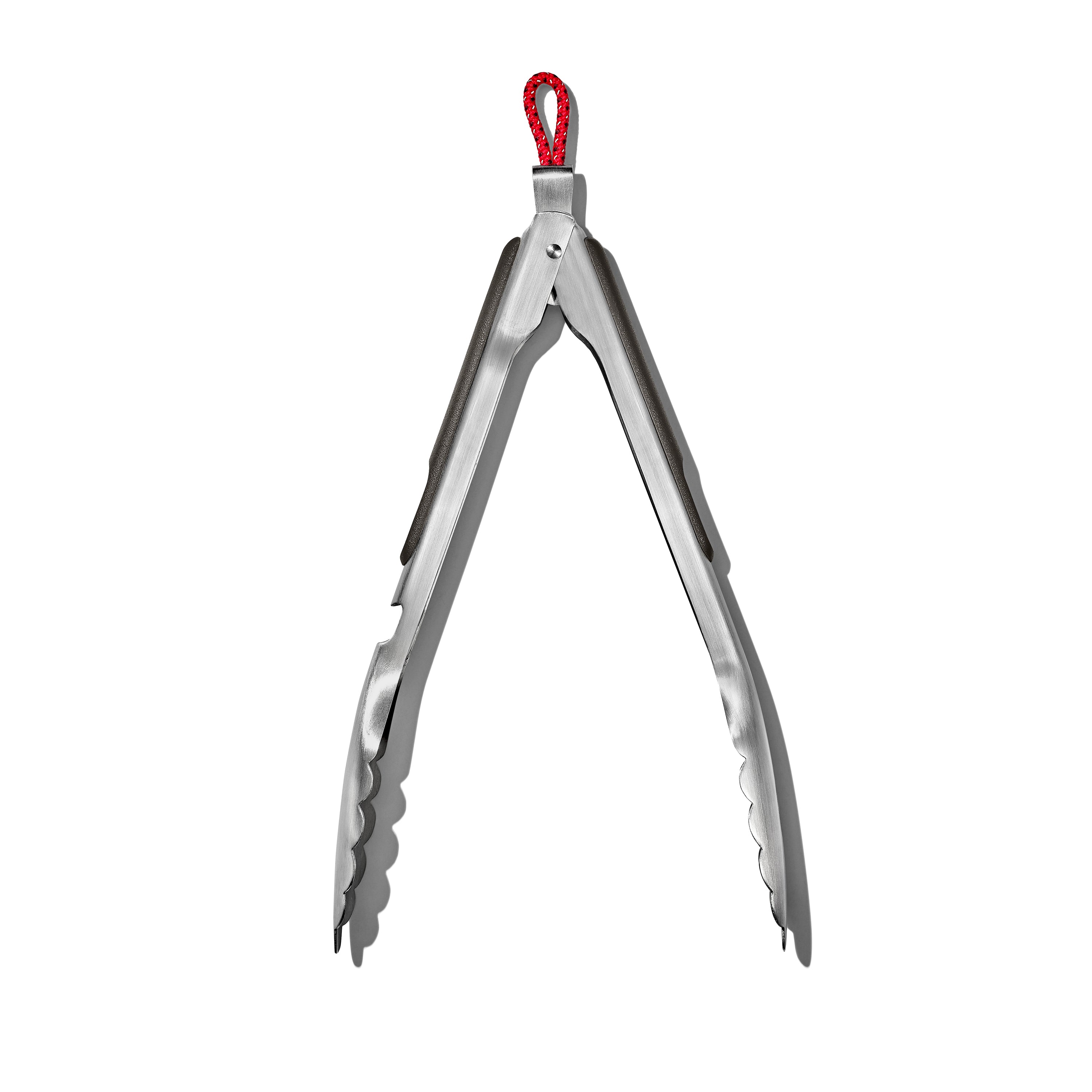 OXO Outdoor 10.5in Camp Stove Tongs with Bottle Opener