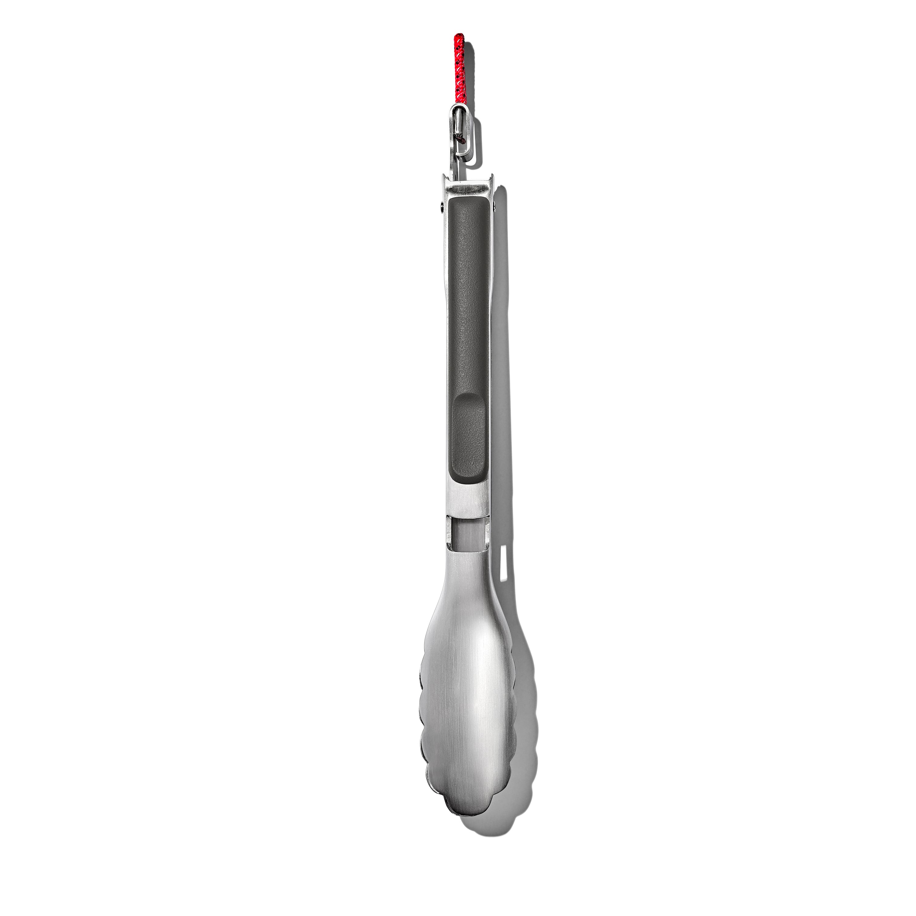 OXO Outdoor 10.5in Camp Stove Tongs with Bottle Opener
