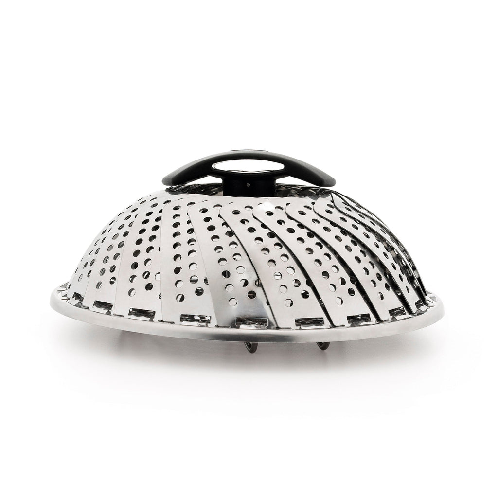 Stainless Steel Steamer with Extendable Handle