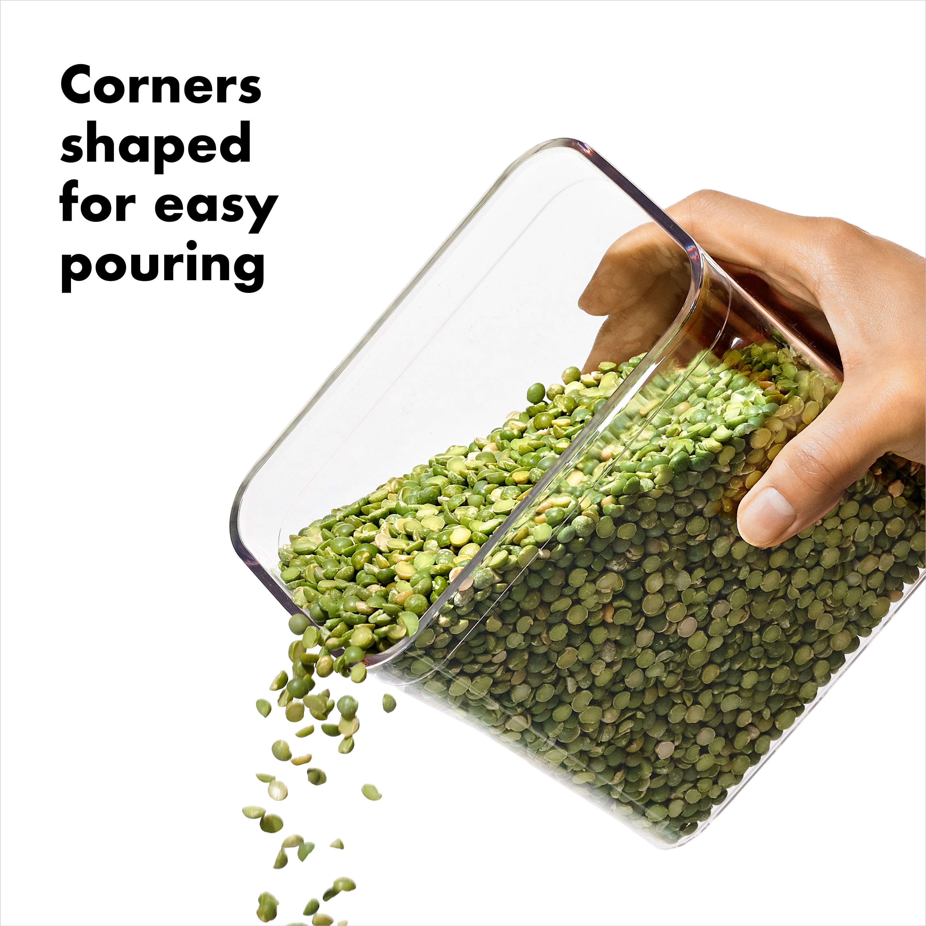 POP Container - Rectangle Medium (2.7 Qt) - Steel