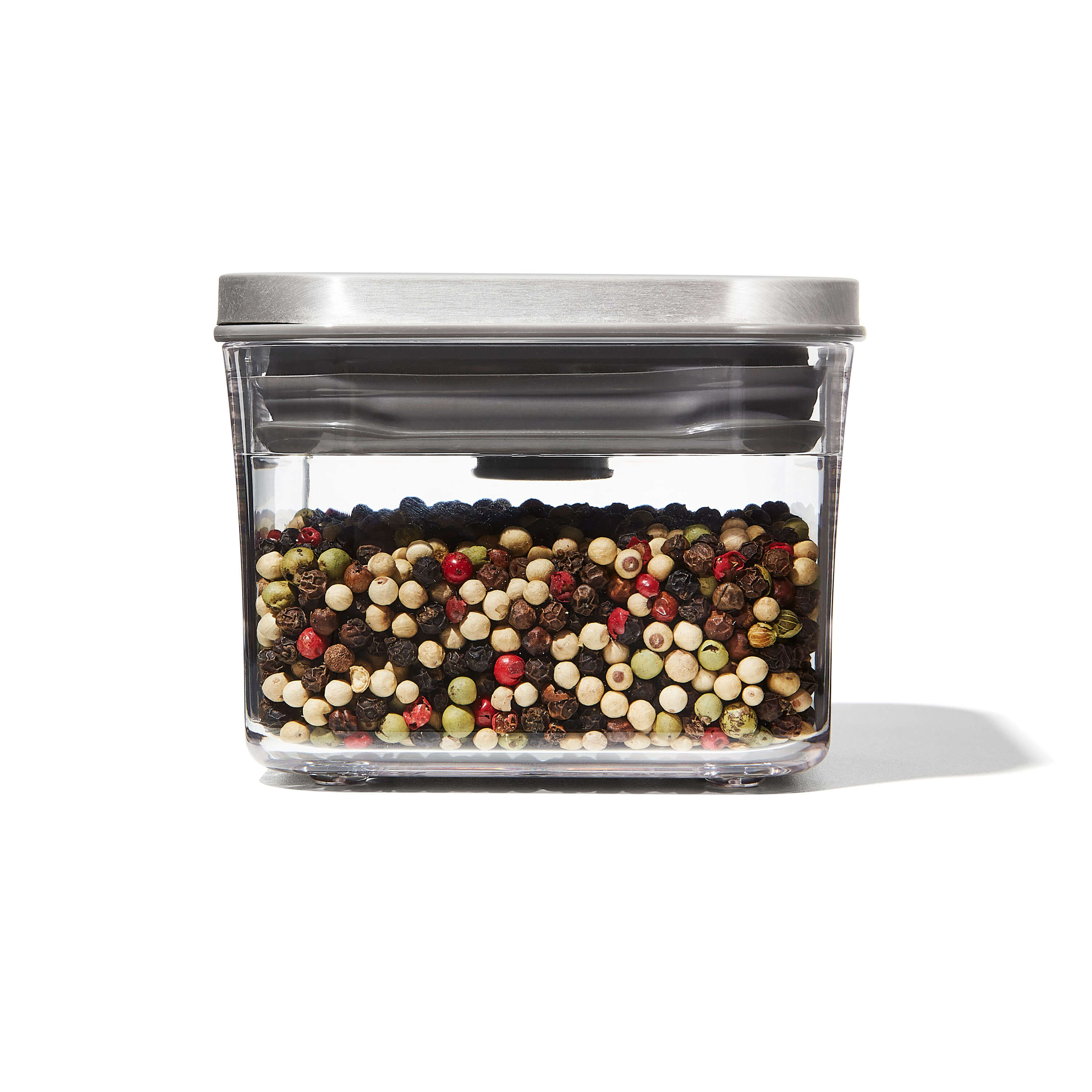 POP Container - Small Square Mini (0.4 Qt) - Steel