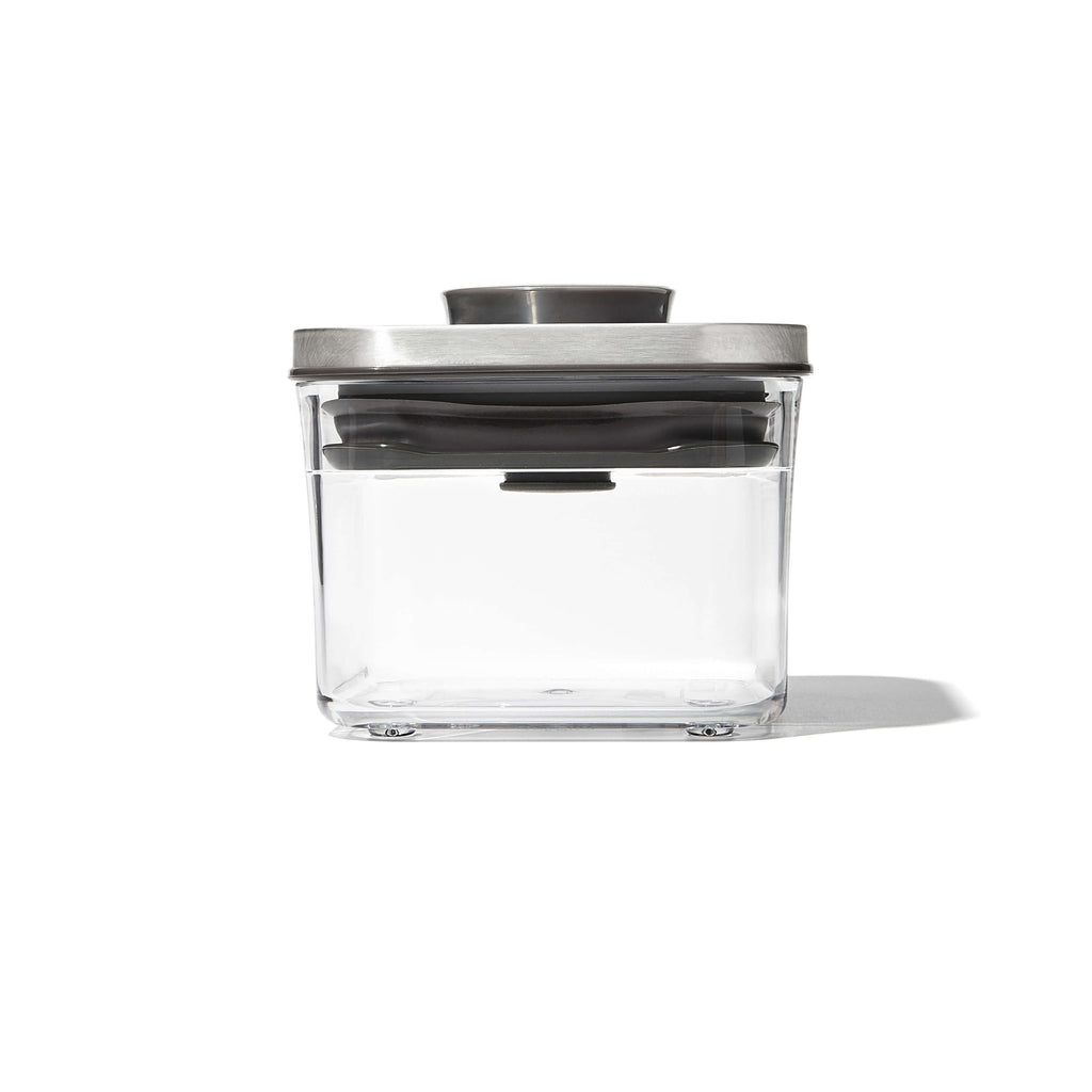 POP Container - Small Square Mini (0.4 Qt) - Steel