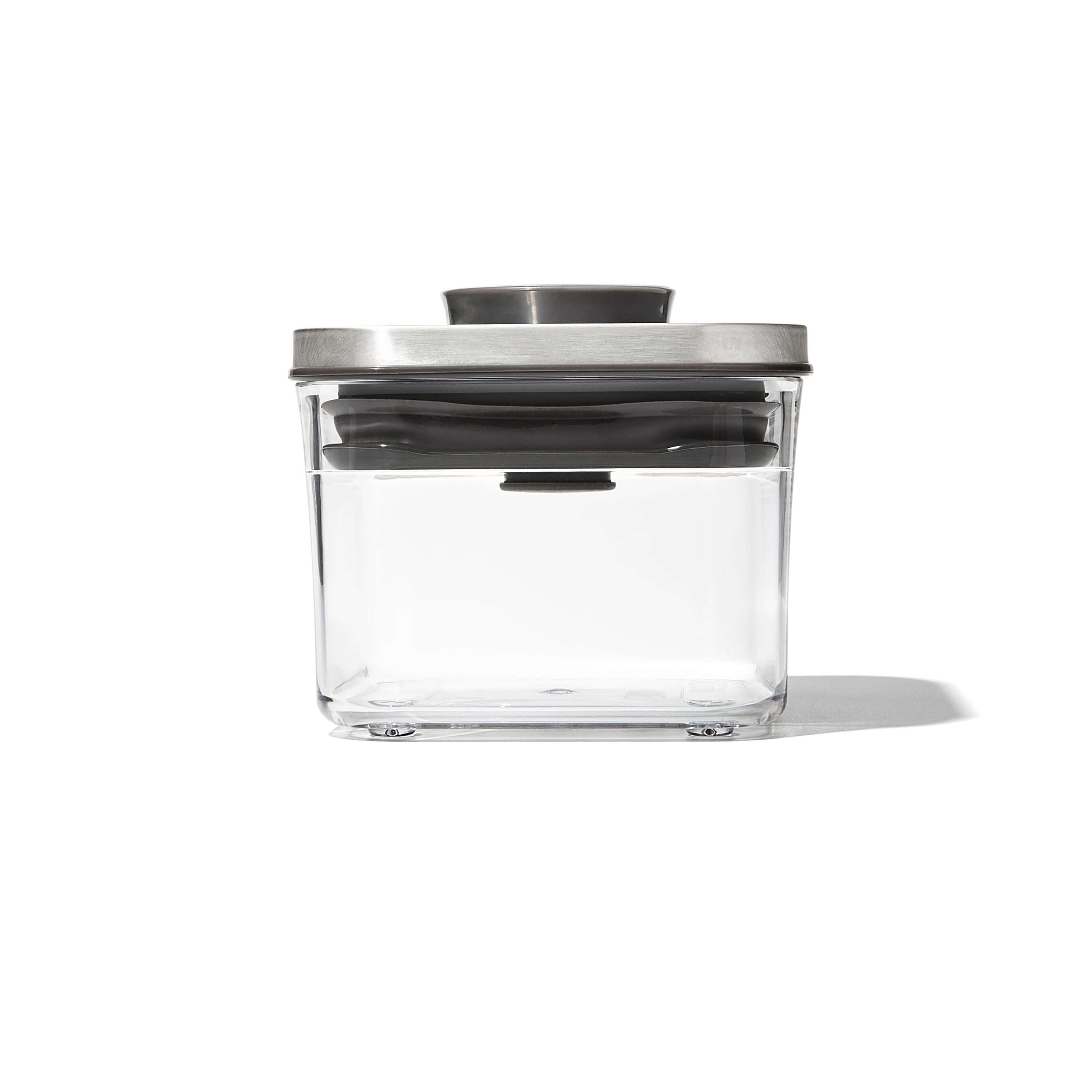 POP Container - Small Square Mini (0.4 Qt) - Steel