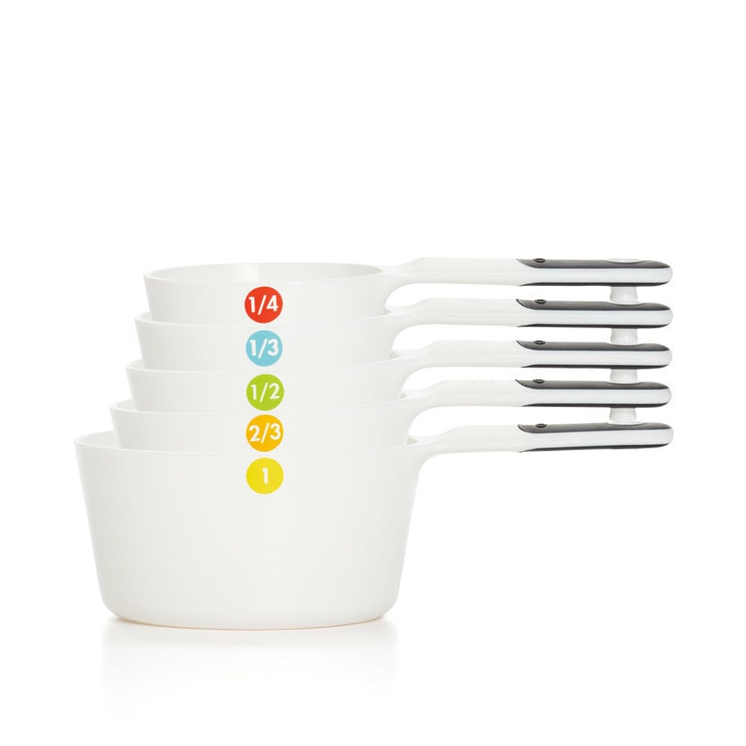 6 Piece Plastic Measuring Cups