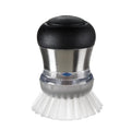 Steel Soap Dispensing Palm Brush
