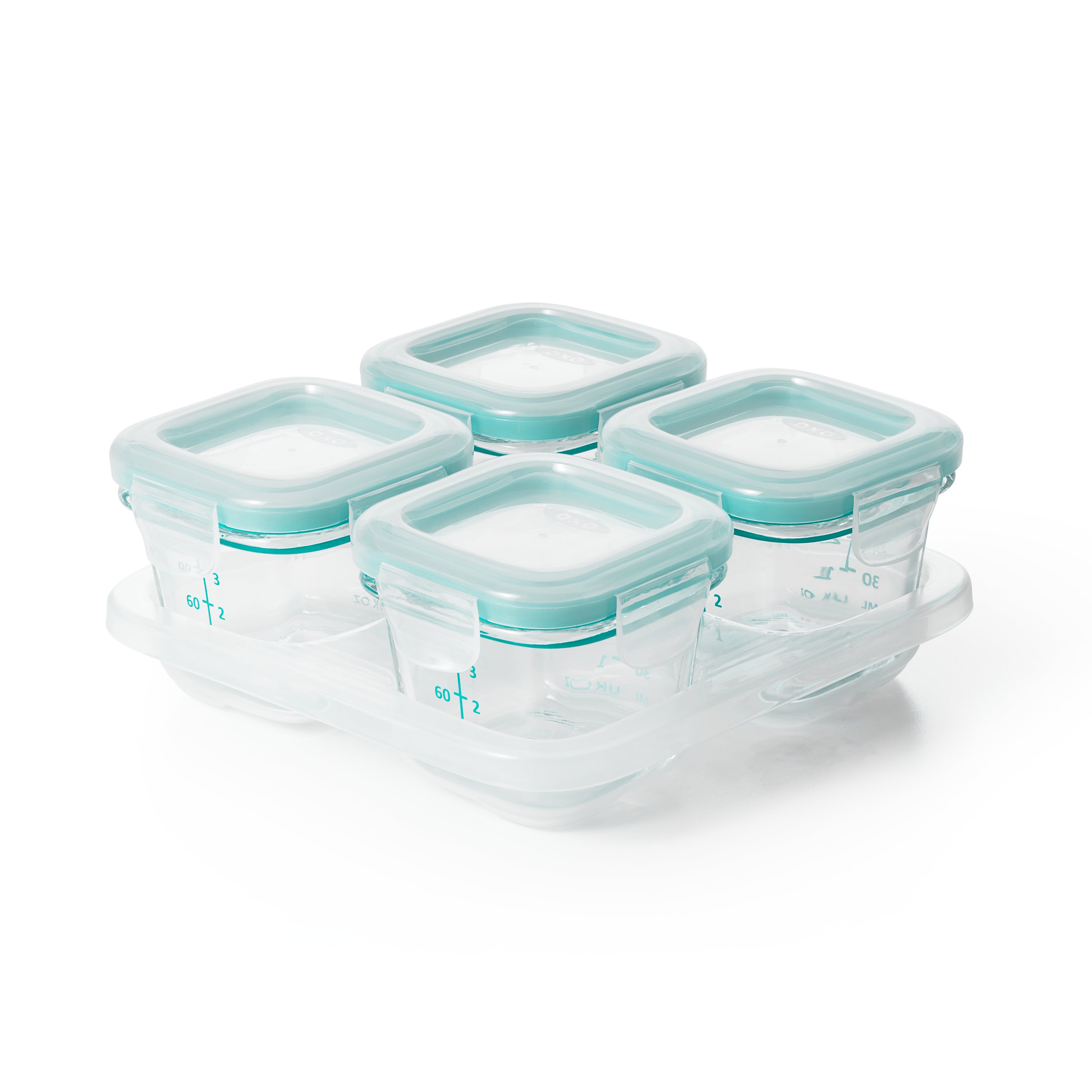 4 oz Glass Baby Blocks™ Freezer Storage Containers