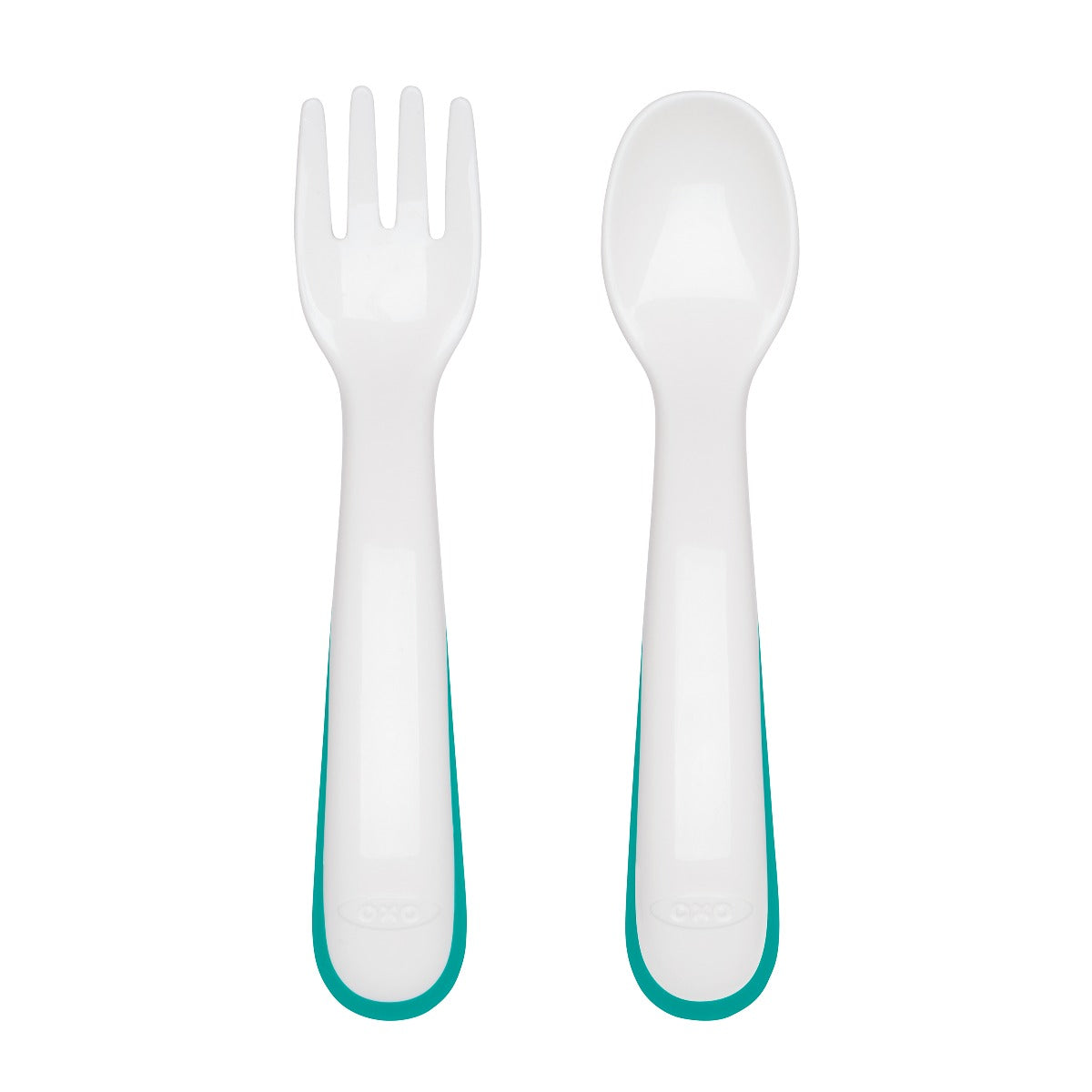 On-the-Go Plastic Fork and Spoon Set with Travel Case