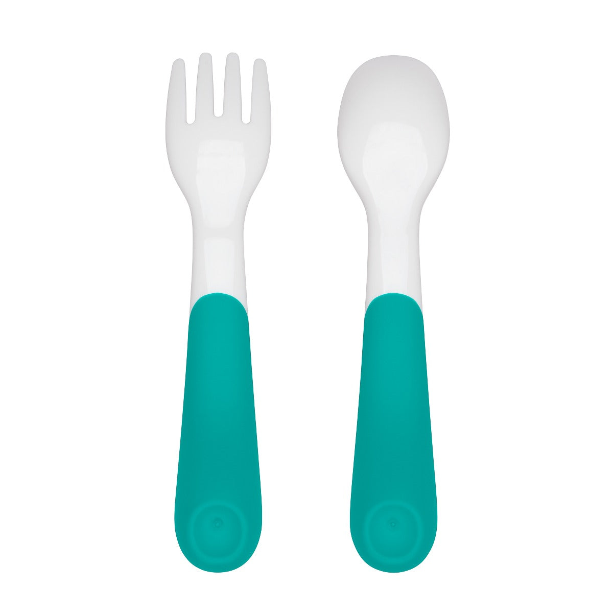 On-the-Go Plastic Fork and Spoon Set with Travel Case