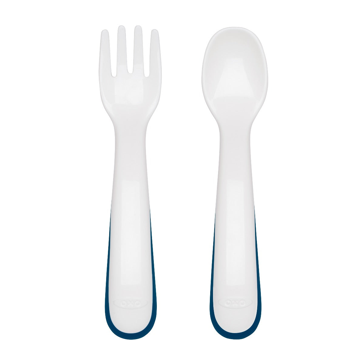 On-the-Go Plastic Fork and Spoon Set with Travel Case