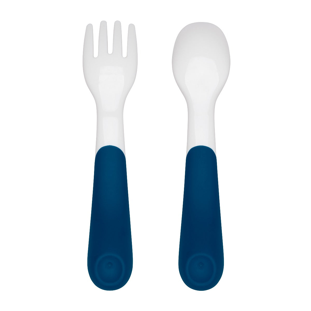 On-the-Go Plastic Fork and Spoon Set with Travel Case