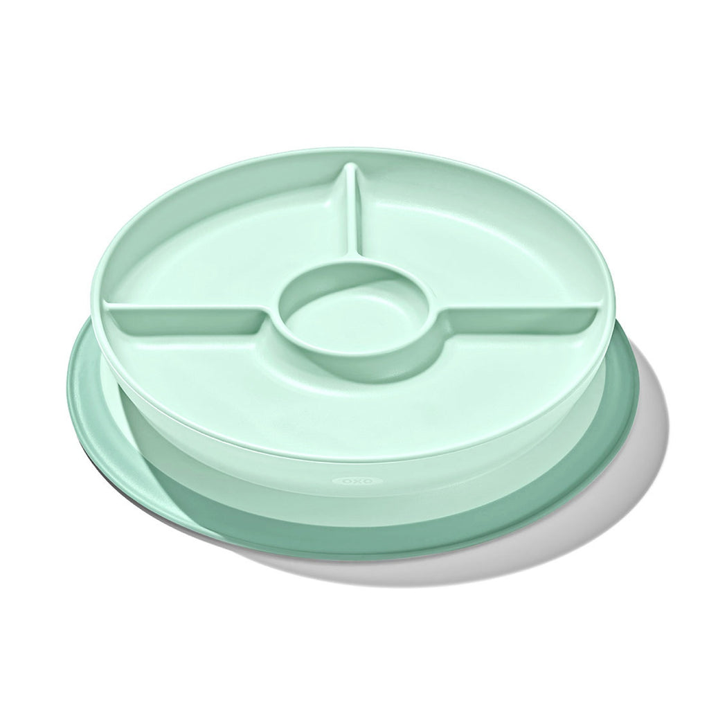 Stick & Stay Suction Divided Plate