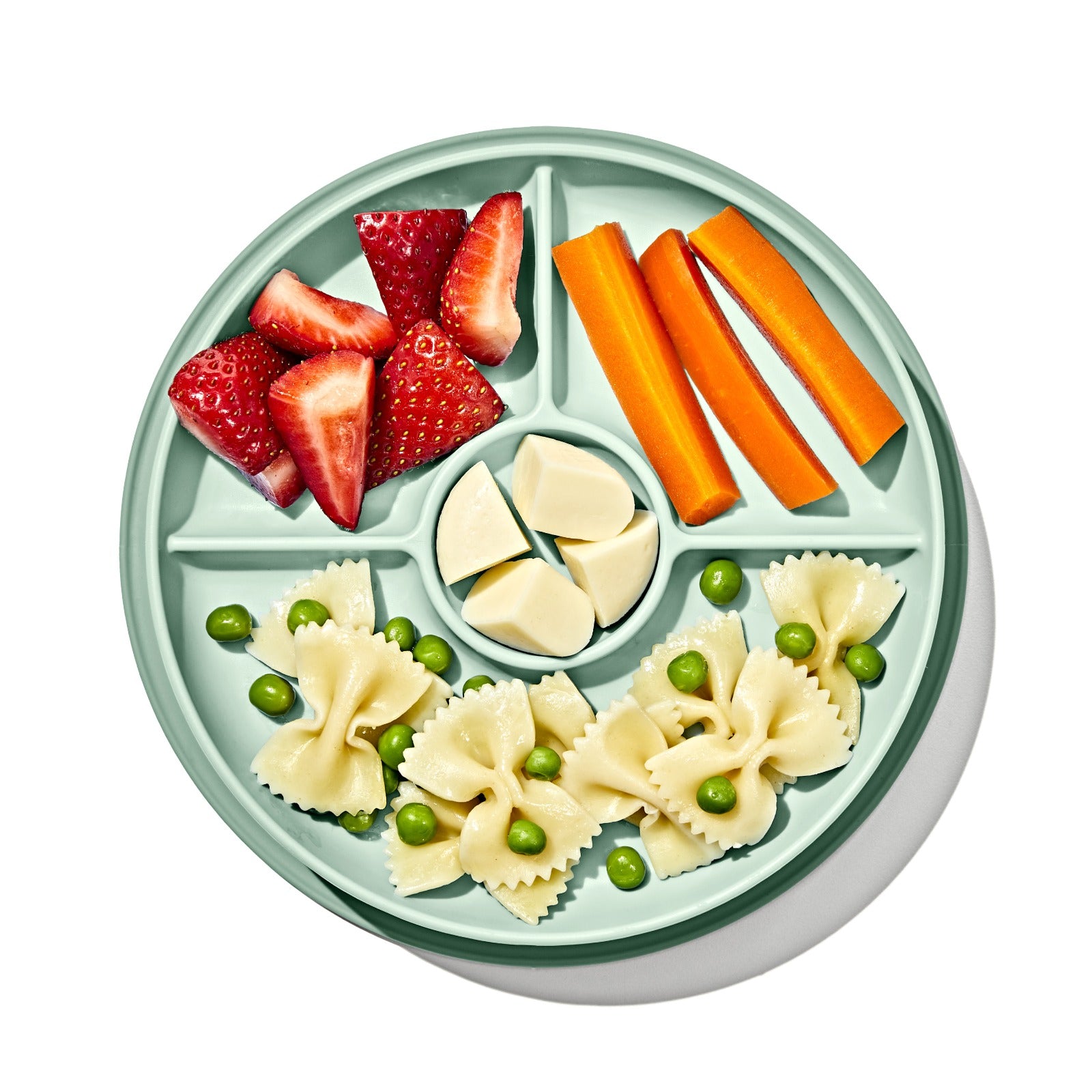 Stick & Stay Suction Divided Plate