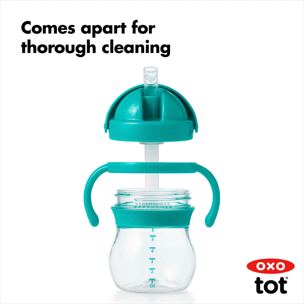Transitions 6 oz Straw Cup with Handles Set