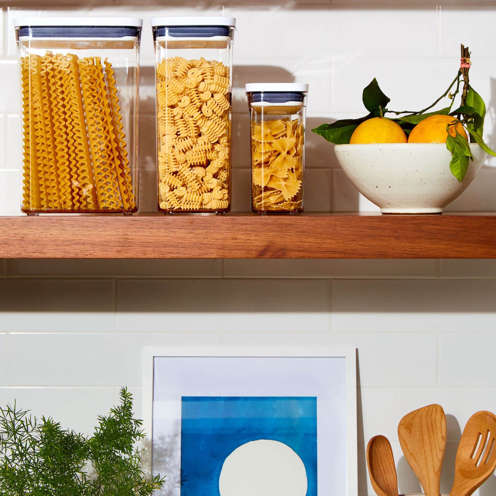 POP Container - Rectangle Medium (2.7 Qt.) - White
